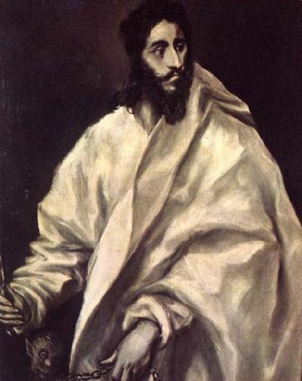 GRECO, El Apostle St Bartholomew oil painting picture